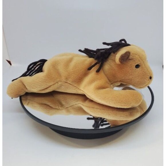 Ty Beanie Baby Derby The Horse Coarse Mane No Star Gen 3/2 - Picture 6 of 9